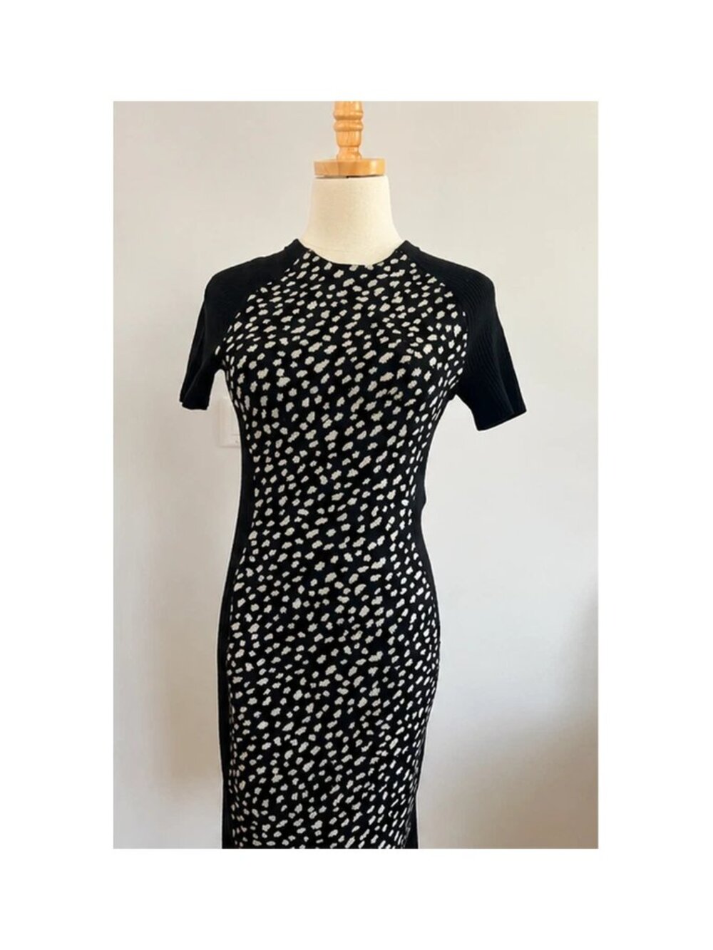 Tory Burch Knit Knee Length Dress Sz S/P French Girl